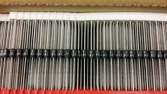 (100 PCS) P6KE30CA-E3 TVS DIODE 25.6V 41.4V DO204AC ROHS