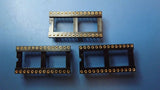 (3PCS) AR-28-HZL-TT ASSMAN CONN IC DIP SOCKET 28POS TIN