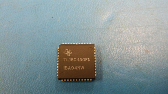 (1 PC) TL16C450FN TI IC, UART 1-CH 5V 44-Pin PLCC