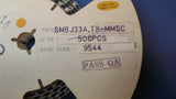 (34PCS) SMBJ33A General Semi TVS Diodes 33volts 5uA 11.3 Amps