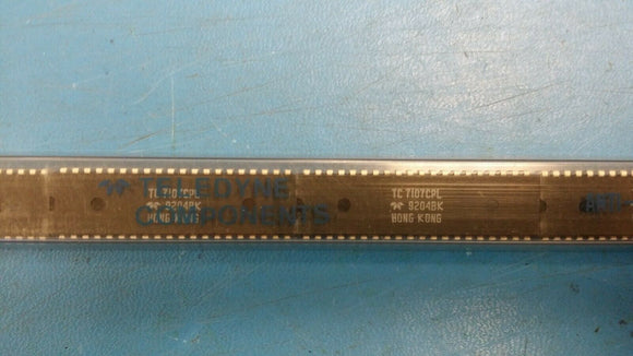 (1 PC) TC7107CPL Single Channel Single ADC Dual Slope 3 1/2Digit LED 40-Pin PDIP