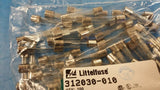 (5 PCS) 0312030.H LITTELFUSE FUSE GLASS 30A 32VAC 3AB 3AG