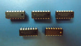 (5PCS) MC14093BCPG ON SEMI IC GATE NAND 4CH 2-INP 14-DIP