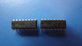 (2 PCS) ULN2069B ST MICRO Darlington Transistors 1.5 Amp Quad Switch ROHS
