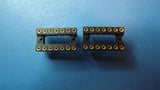 (4PCS) 110-93-314-41-001000 CONN IC DIP SOCKET 14POS GOLD