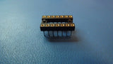 (4PCS) 110-93-314-41-001000 CONN IC DIP SOCKET 14POS GOLD