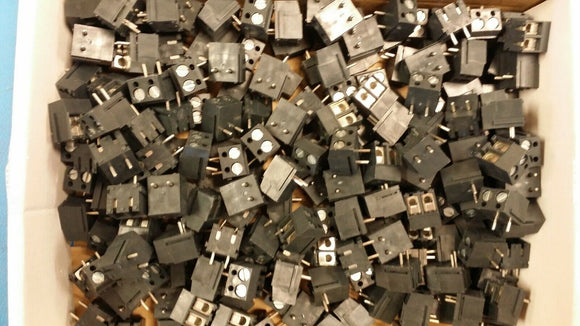 (10 PCS) 30.252 ALTECH TERM BLK PCB TOP 2P 58MM 20A GRY ROHS