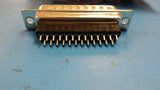 (1 PC) DS25-MHT-A 25 Pin D-sub connector, male, high profile, vertical PCB mount