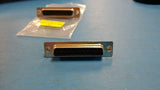 (5 PC) DS25-FT-A-RSB CCM, 25 Pin Female D-sub connector PCB straight, boardlocks