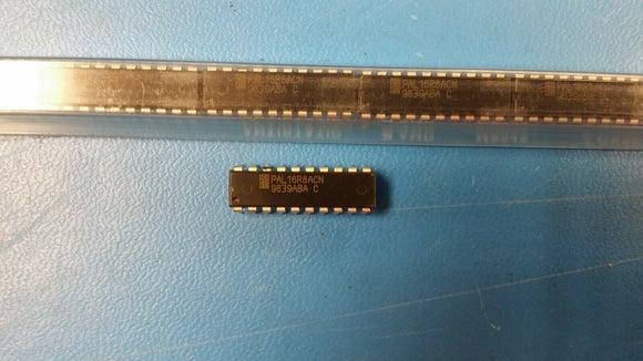 (10 PCS) PAL16R8ACN MMI OT PLD, 25ns, PAL-Type, TTL, PDIP20