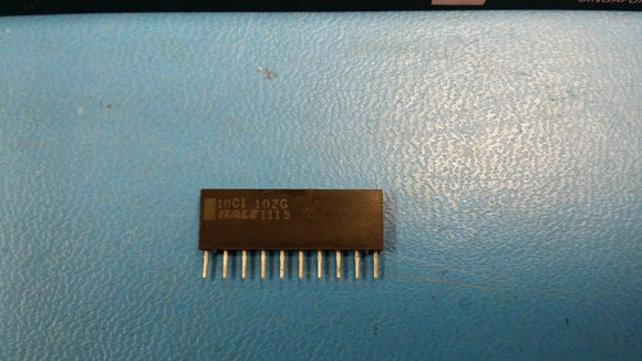 (10 PCS) MSP10C011K00GDA Resistor 1K Ohm 2% 1.6W ±100ppm/°C 10-Pin SIP Pin