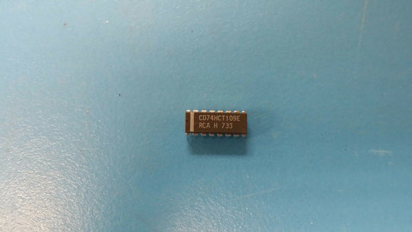 (10 PCS) CD74HCT109E RCA Flip Flop JK# -Type Pos-Edge 2-Element 16-Pin PDIP