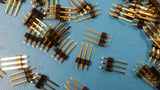 (50) SL1-003-S140/03-11 3 Pin Single Row Vertical Header .100" (2.54mm) spacing
