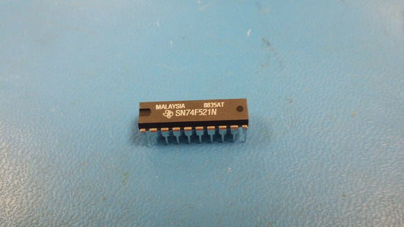 (10 PCS) SN74F521N TI Identity Comparator 8-Bit 20-Pin PDIP