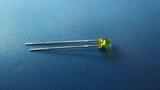 (23PCS) 204YT 585 nm 40 mcd 2 V 25 mA Yellow Color Through Hole 3 mm Round LED