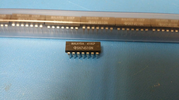 (25 PCS) SN74S10N TI 	NAND Gate IC 3 Channel 14-PDIP