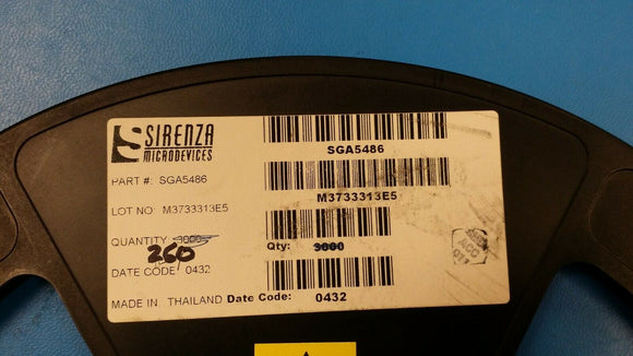 (10 PCS) SGA-5486 SIRENZA DC-3500 MHz, Cascadable SiGe HBT MMIC Amplifier