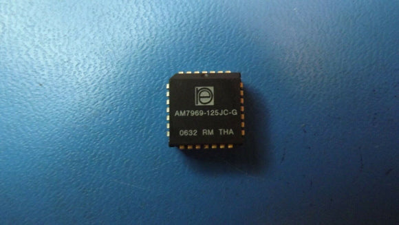 (1PC) AM7969-125JC AMD TX/RX Optical Fiber 140Mbps 28-Pin PLCC