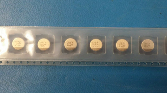 (25 PCS) 16KZ331MLC8X10.5EC KJE CAP ALUM LYTIC 330uF 16V 20% SMD 8X10.5mm ROHS