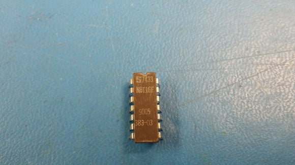 (2 PCS) N8T16F Signetics Line Driver/Receiver, BIPolar, CDIP14