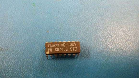 (1 PC) SN74LS157J TI Multiplexer, 4-Func, 2 Line Input, TTL, CDIP16