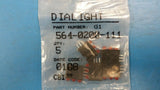 (3 PCS) 564-0200-111 DIALIGHT LED CBI 3 High Red (x 3) Diffused, Tinted 1.7V 2mA