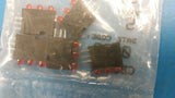 (3 PCS) 564-0200-111 DIALIGHT LED CBI 3 High Red (x 3) Diffused, Tinted 1.7V 2mA
