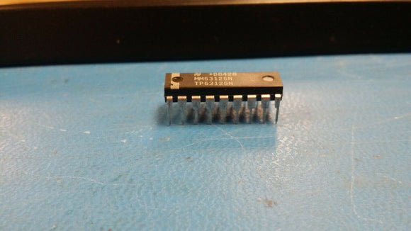 (1 PC) MM53125N NSC TELCOM CIRCUITS PDIP18 OBSOLETE