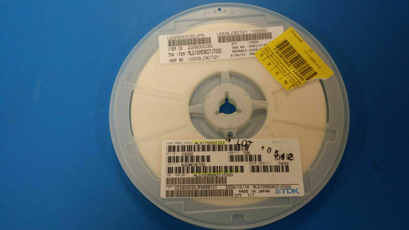 (10,000 PCS) MLG1005SR27JT000 TDK FIXED IND 270NH 100MA 4.8 OHM ROHS