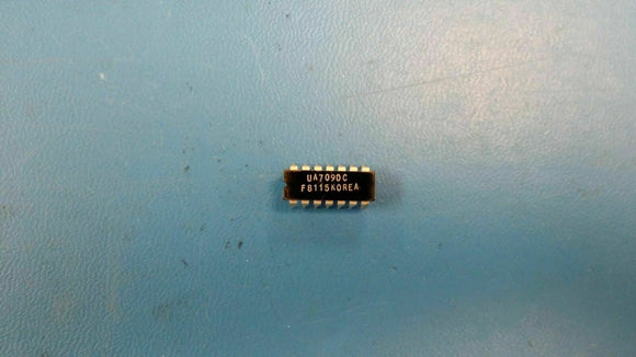 (10 PCS) UA709DC FSC OP-AMP, 5000uV OFFSET-MAX, CDIP14
