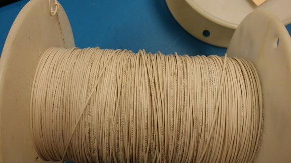 (1000FT) WPC-2207-9 HOOK-UP/LEAD WIRE - 22 AWG - PVC - 300 V RMS - WHITE