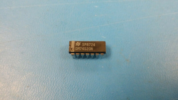 (10 PCS) DM74S20N NSC NAND Gate, S Series, 2-Func, 4-Input, TTL, PDIP14
