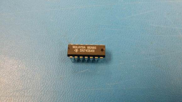 (25 PCS) SN74S64N TI AND-OR-Invert Gate, S Series, 1-Func, 11-Input, TTL, PDIP14