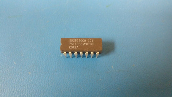 (2 PCS) 75110DC FSC Line Driver/Receiver, 2 Driver, BIPolar, CDIP14