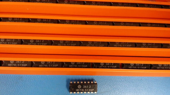 (10 PCS) HD74LS139P Hitachi Decoder/Driver LS Series Inverted Output TTL PDIP16