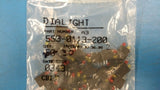 (5 PCS) 553-0113-200 CBI,LED Bi-Level Uni-Color Red/Yellow 635nm/585nm 2-Pin T-1