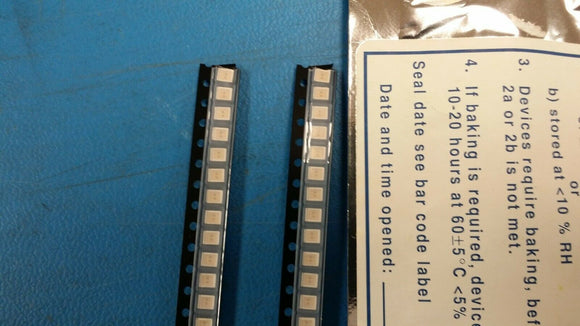 (10 PCS) 597-7701-502 Dialight LED Bi-Color Green/Red 570nm/650nm 4-Pin Strip