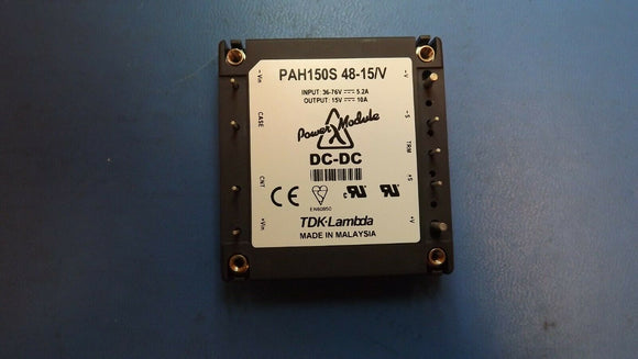 (1) PAH150S-48-15/V Isolated DC/DC Converters 150W 15V 10A