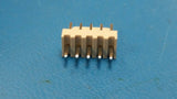 (100) TWS31-0510W11 TIGER Connector Header Thru-Hole 5 position 0.100" (2.54mm)
