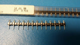 (5 PCS) SIP-02739-001 BERG CONNECTOR SIP HEADER 13 PIN