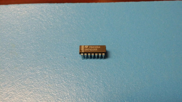(10 PCS) DM74S04N NSC Inverter IC 6 Channel 14-PDIP