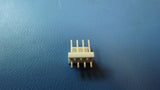 (18) 640456-4 MTA-100 4 Position Single Row Through Hole Straight Wire to Board