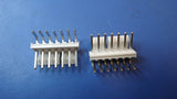 (9PCS) 26-60-5070 MOLEX CONN HEADER R/A 7POS 3.96MM