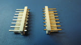 (10PCS)  640445-8 TE CONNECTIVITY Conn Wire to Board HDR 8 POS 3.96mm