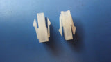 (10PCS) 39-01-2021 MOLEX Conn Housing M 2 POS Crimp ST Panel Mount Mini-Fit Jr