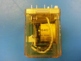 (1) RR2BA-UDC6V Relay DPDT 10A 6VDC 25Ohm Socket