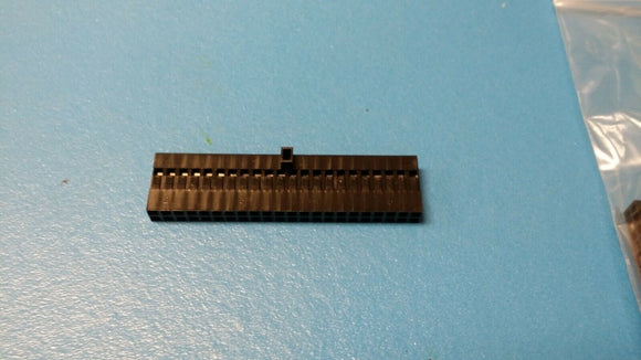 (2 PCS) 65846-004 FCI 44 Position Housings Receptacle Black 0.100