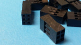 (10 PCS) 65043-034 FCI CONN RECPT 6POS 2.54MM CRIMP