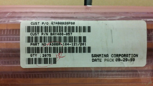 (20pcs) 4306R-104-121/201 Resistor Networks & Arrays RNET - THK FILM MOLD SIP