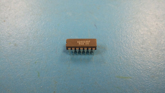 (1pc) CD4023BF Logic Circuit, 3 3-Input NAND, CMOS, 14 Pin, Ceramic, DIP
